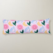 Citrus Pattern Body Pillow Lichaamskussen (Achterkant)