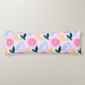 Citrus Pattern Body Pillow Lichaamskussen (Voorkant)