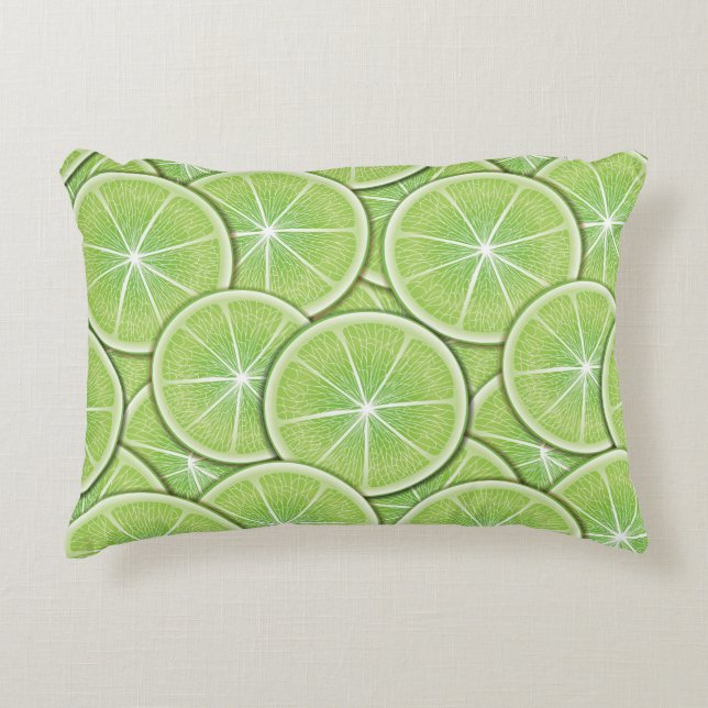 Citrus Pattern Decoratief Kussen (Voorkant)