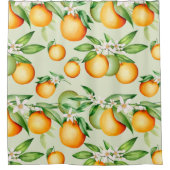 Citrus Pattern Douchegordijn (Voorkant)