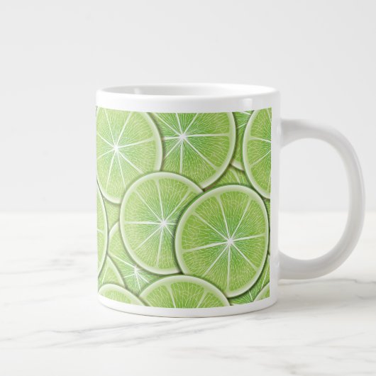 Citrus Pattern Grote Koffiekop (Rechts)