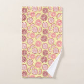 Citrus Pattern-handdoekset Bad Handdoek (Handdoek)