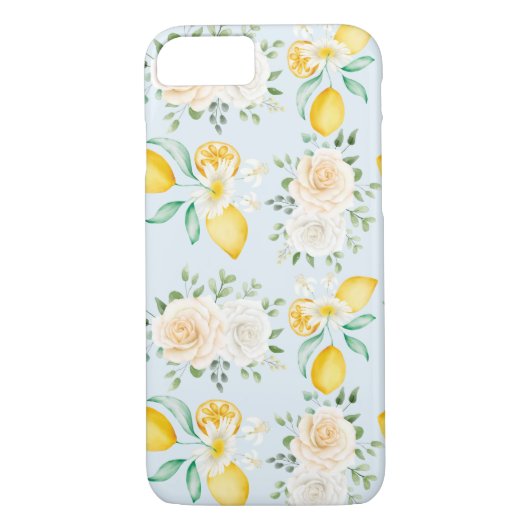 Citrus Pattern Hoesje-Mate iPhone Case Case (Achterkant)