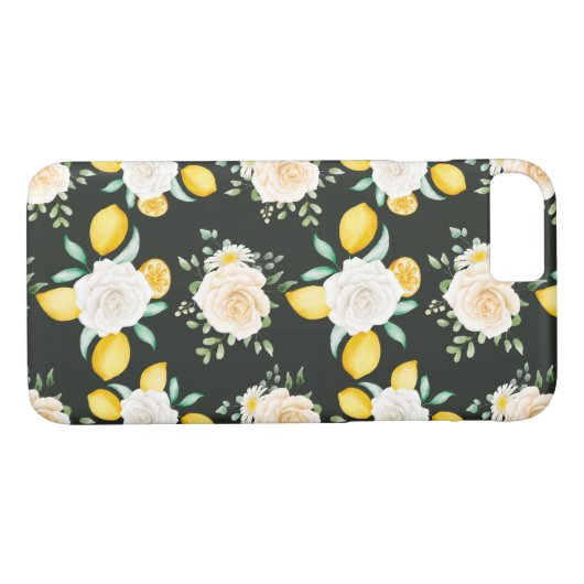 Citrus Pattern Hoesje-Mate iPhone Case Case (Achterkant (Horizontaal))