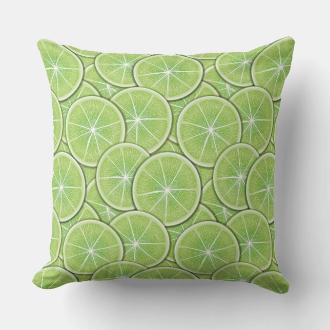 Citrus Pattern Kussen (Voorkant)