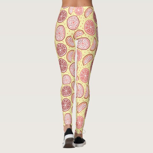 Citrus Pattern leggings (Achterkant)