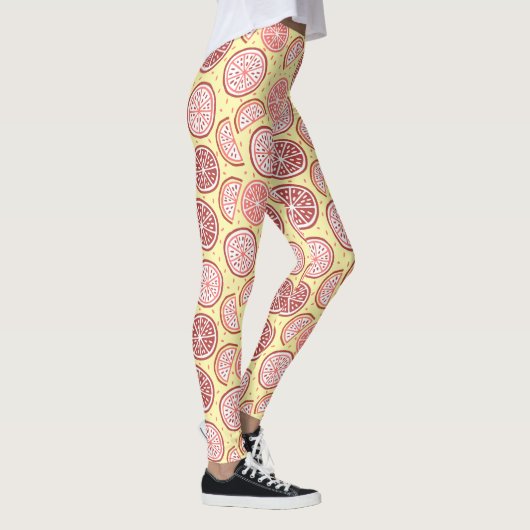 Citrus Pattern leggings (Rechts)