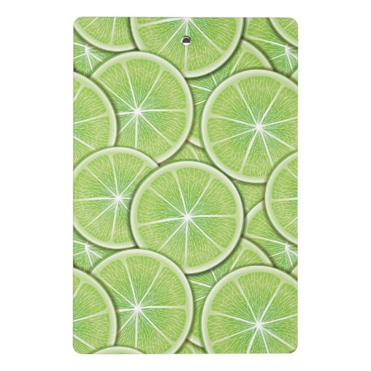 Citrus Pattern Mini Klembord (Achterkant)