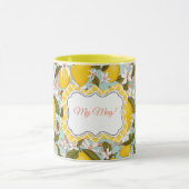 Citrus Pattern Mok (Midden)