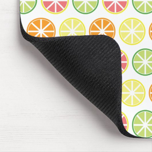 Citrus Pattern Mousepad Muismat (Hoek)