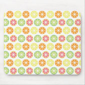 Citrus Pattern Mousepad Muismat (Voorkant)