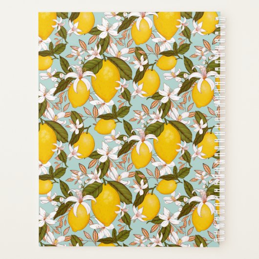 Citrus Pattern Planner (Achterkant)