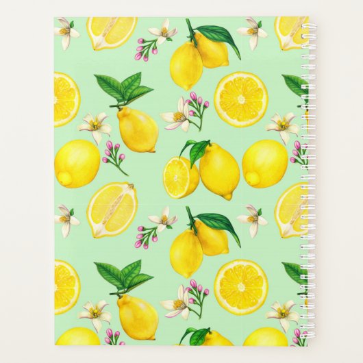 Citrus Pattern Planner (Achterkant)