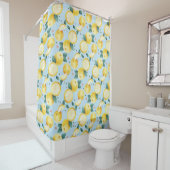 Citrus Pattern Shower Curtain Douchegordijn (In situ)