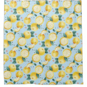 Citrus Pattern Shower Curtain Douchegordijn (Voorkant)
