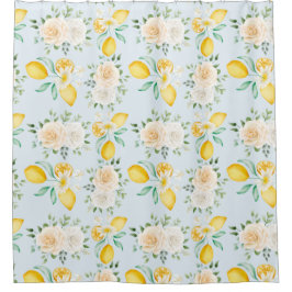 Citrus Pattern Shower Curtain Douchegordijn