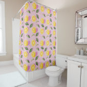 Citrus Pattern Shower Curtain Douchegordijn (In situ)