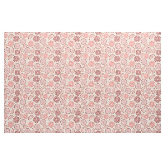 Citrus Pattern-structuur Stof (Yard (91,4 cm))