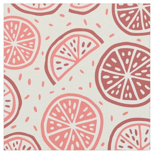 Citrus Pattern-structuur Stof (Close Up)
