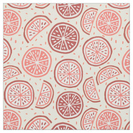 Citrus Pattern-structuur Stof