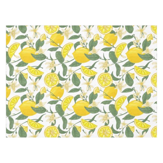Citrus Pattern Tablecloth Tafelkleed (Voorkant (Horizontaal))