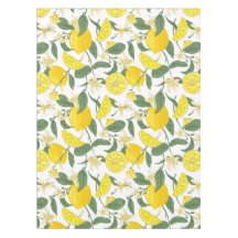 Citrus Pattern Tablecloth