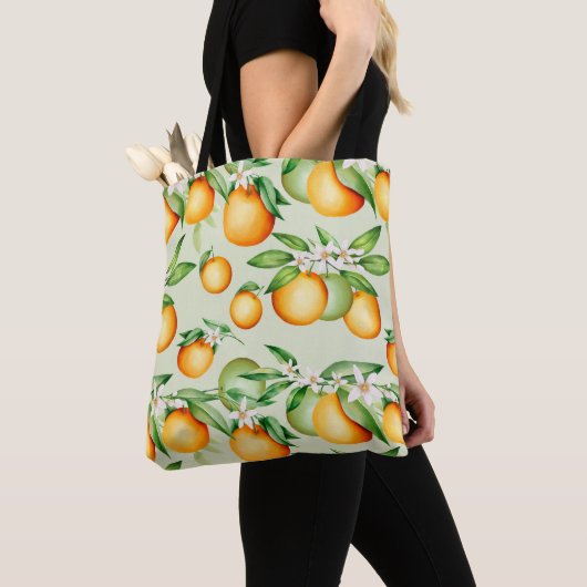 Citrus Pattern Tote Bag (Dichtbij)