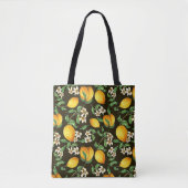 Citrus Pattern Tote Bag (Voorkant)