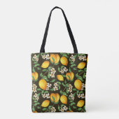 Citrus Pattern Tote Bag (Achterkant)