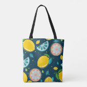 Citrus Pattern Tote Bag (Achterkant)