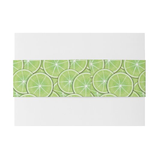 Citrus Pattern Uitnodigingen Wikkel (Achterkant Voorbeeld)