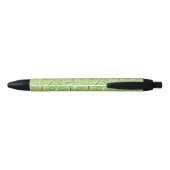 Citrus Pattern Zwarte Inkt Pen (Achterkant)