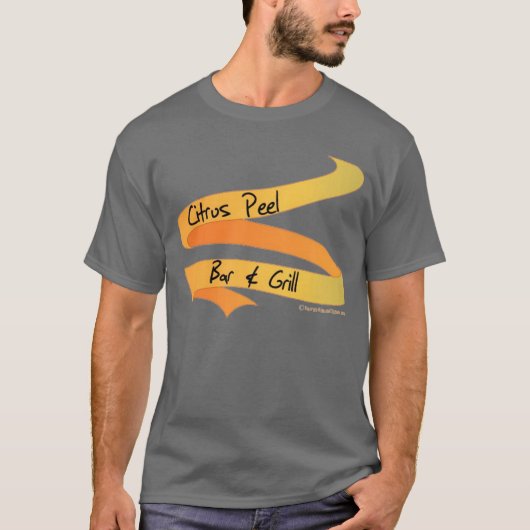 CITRUS PEEL WHITE T-SHIRT (Voorkant)