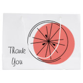 Citrus Pink Bedankt voor grote cadeautas (Achterkant)