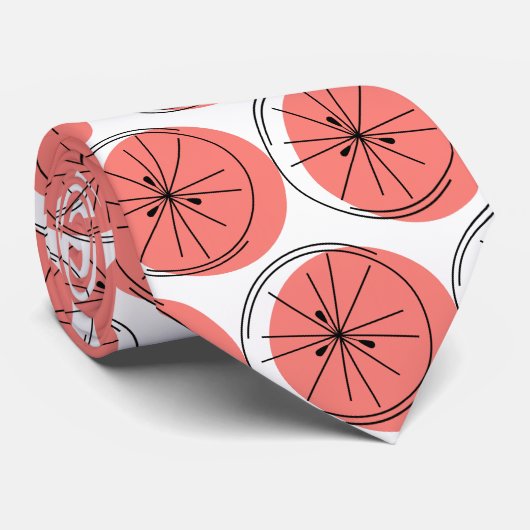 Citrus Pink Multi-stropdas Stropdas (Opgerold)