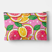 Citrus Pink Polka Dot  Etui (Achterkant)