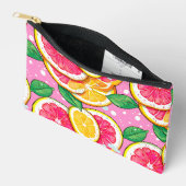 Citrus Pink Polka Dot  Etui (Open)