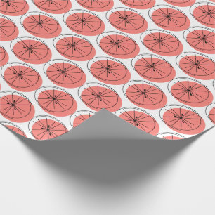 Citrus Pink Wrapping Paper Cadeaupapier