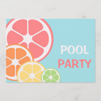 Citrus Pool Party Kaart