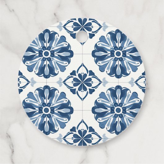 Citrus Positano Italiaans Vrijgezellenfeest Bedankjes Labels (Achterkant)