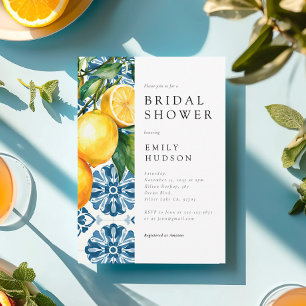 Citrus Positano Italiaans Vrijgezellenfeest Kaart