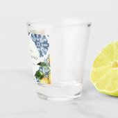 Citrus Positano Italiaans Vrijgezellenfeest Shot Glas (Rechts)