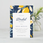 Citrus Positano Vrijgezellenfeest Kaart (Staand voorkant)