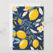Citrus Positano Vrijgezellenfeest Kaart (Achterkant)