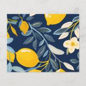 Citrus Positano Vrijgezellenfeest Recept Kaart (Achterkant)