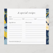 Citrus Positano Vrijgezellenfeest Recept Kaart (Voorkant)