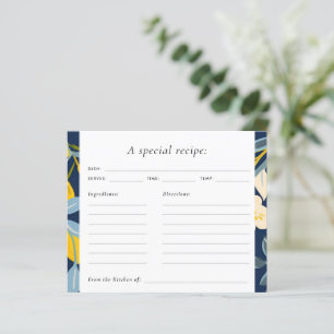 Citrus Positano Vrijgezellenfeest Recept Kaart