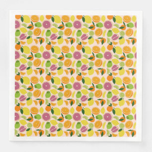 Citrus Print Servet