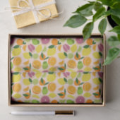 Citrus Print Tissuepapier (Geschenk)