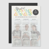 Citrus proost op 2025 kalender magnetische fotokaa (Voorkant / Achterkant)
